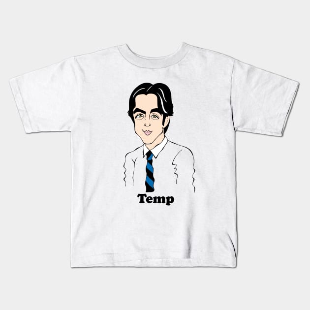 THE OFFICE SITCOM TV CHARACTER FAN ART Kids T-Shirt by cartoonistguy